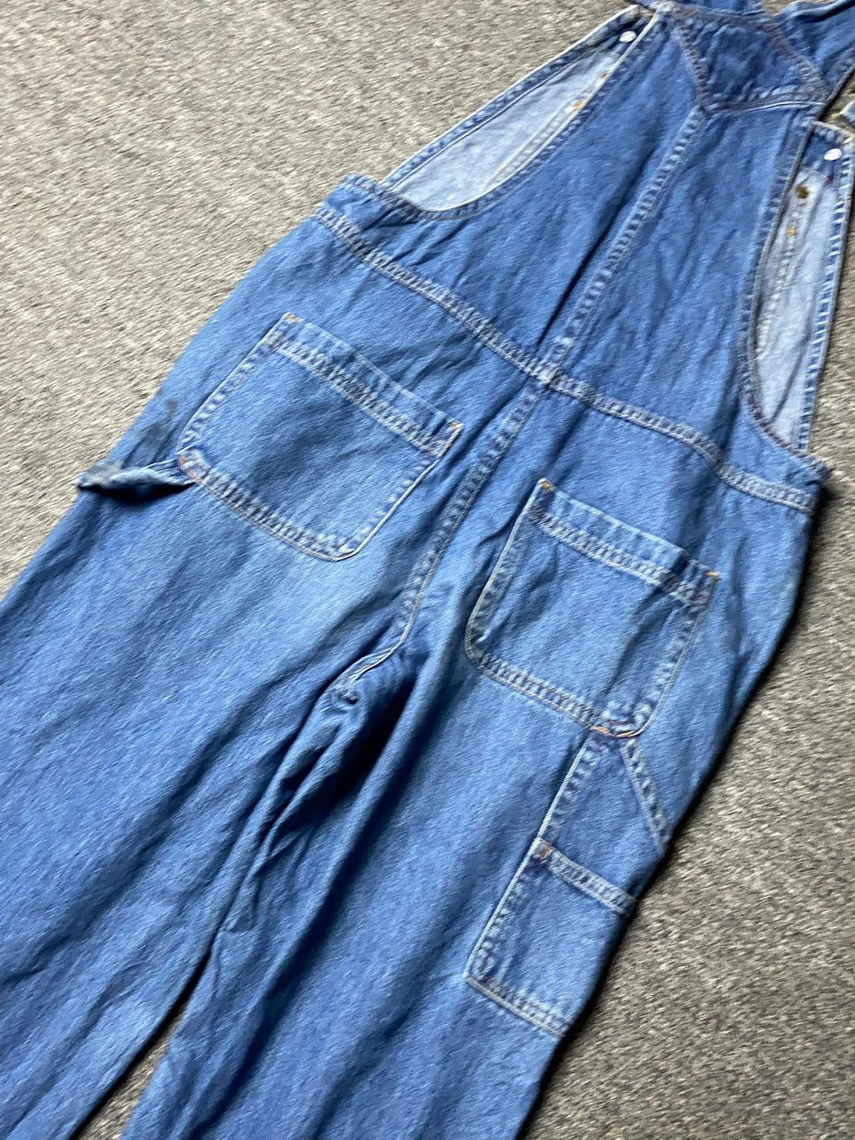 Cherokee Vintage CHEROKEE Denim Jeans Overalls (162) Size US 33 - 6 Thumbnail