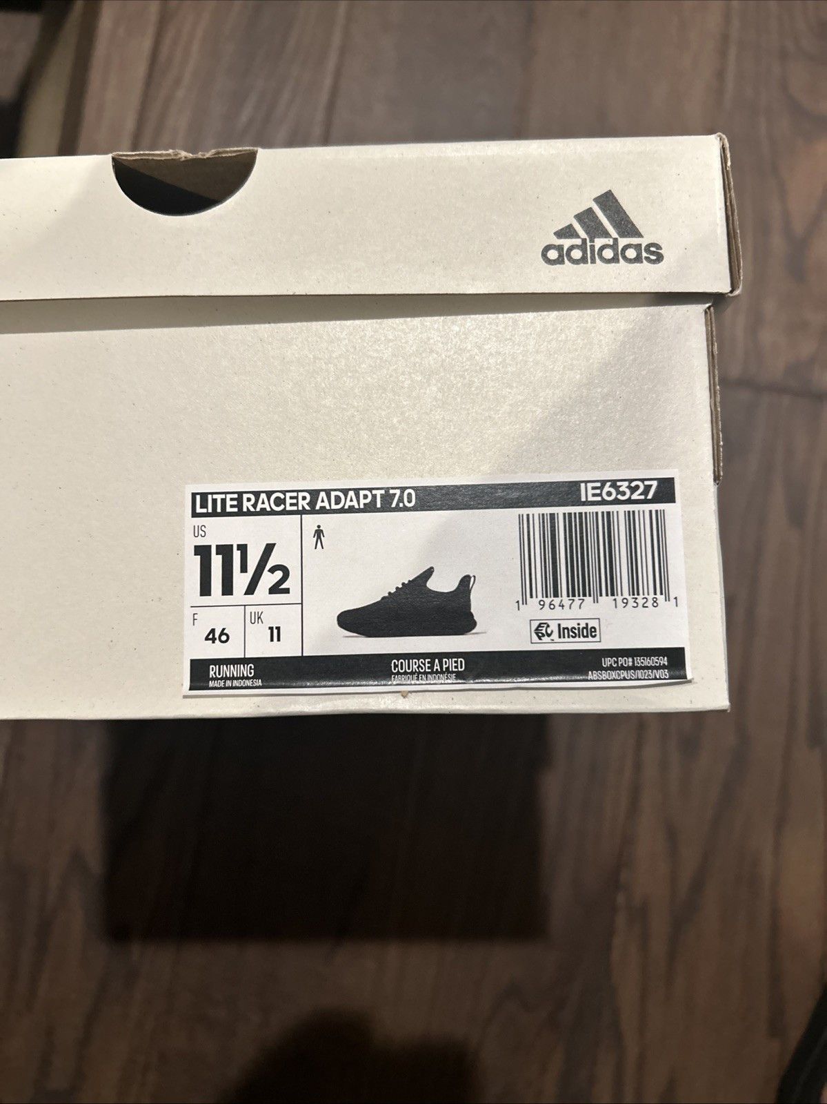 Adidas adidas Lite Racer Adapt 7.0 Sneakers Size US 11.5 / EU 44-45 - 5 Thumbnail