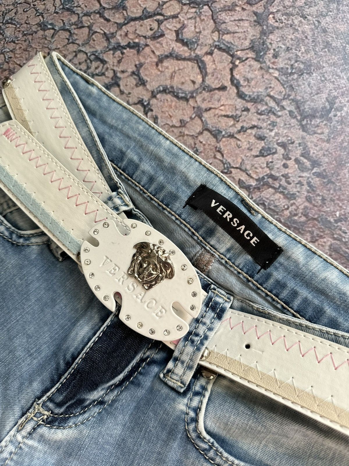 Hysteric Glamour Vintage Versace Jeans Couture Denim Pants Size 28" / US 6 / IT 42 - 5 Thumbnail