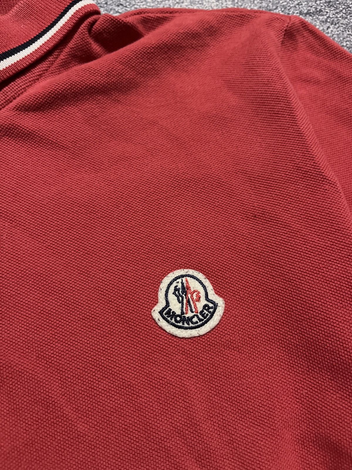 Moncler Moncler Magila Polo Manica 90S Lunga Longsleeve T Shirt Tee Size US XS / EU 42 / 0 - 5 Thumbnail