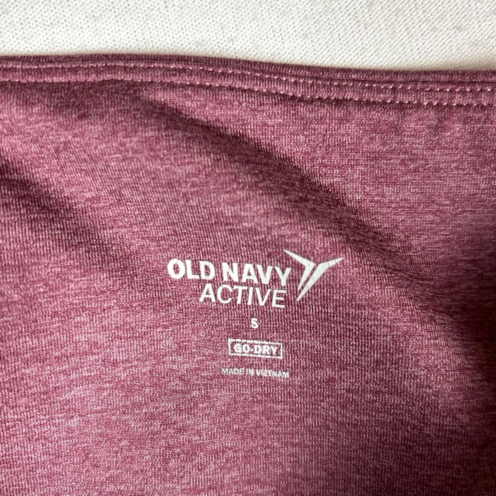 Old Navy Old Navy Active Go-Dry Leggings Women's S Pink Colorblock Athletic Run Activewear pants Size 28" / US 6 / IT 42 - 5 Thumbnail