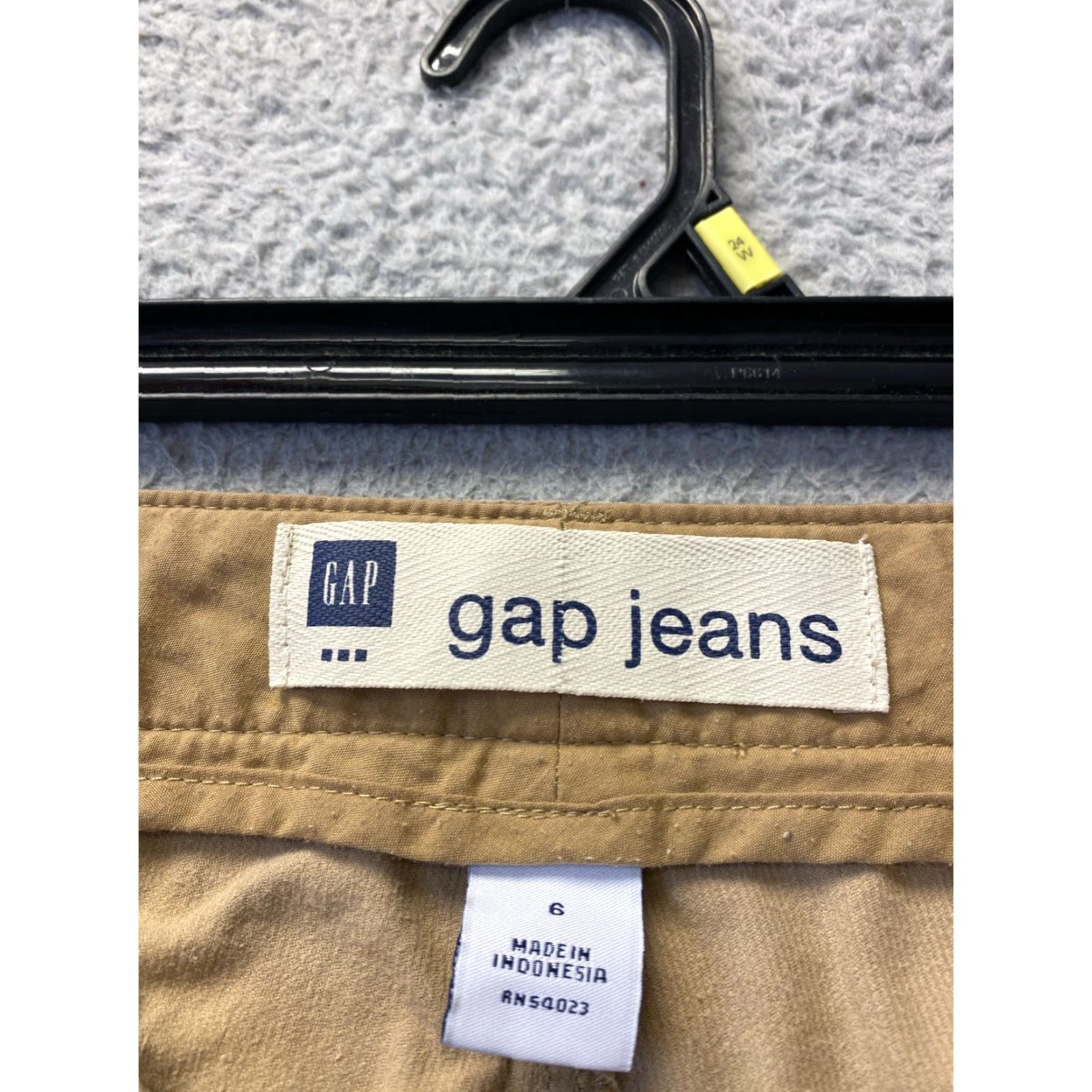 Gap GAP Tan Cargo Cropped Pants Women’s Size 6 Corduroy Regular Fit Size 28" / US 6 / IT 42 - 6 Thumbnail