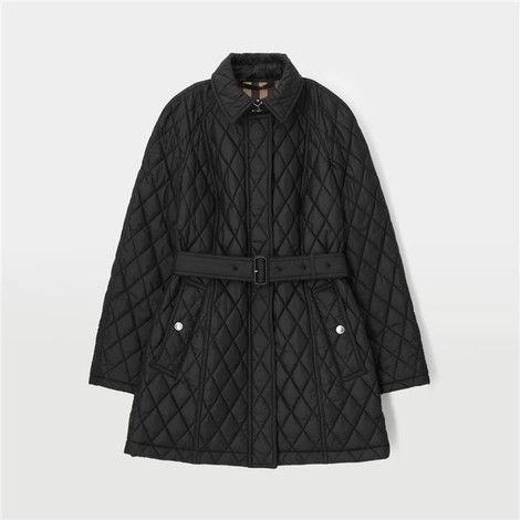 Burberry o1B3y1r0426 Quilted Jacket in Black Size XS / US 0-2 / IT 36-38 - 2 Thumbnail