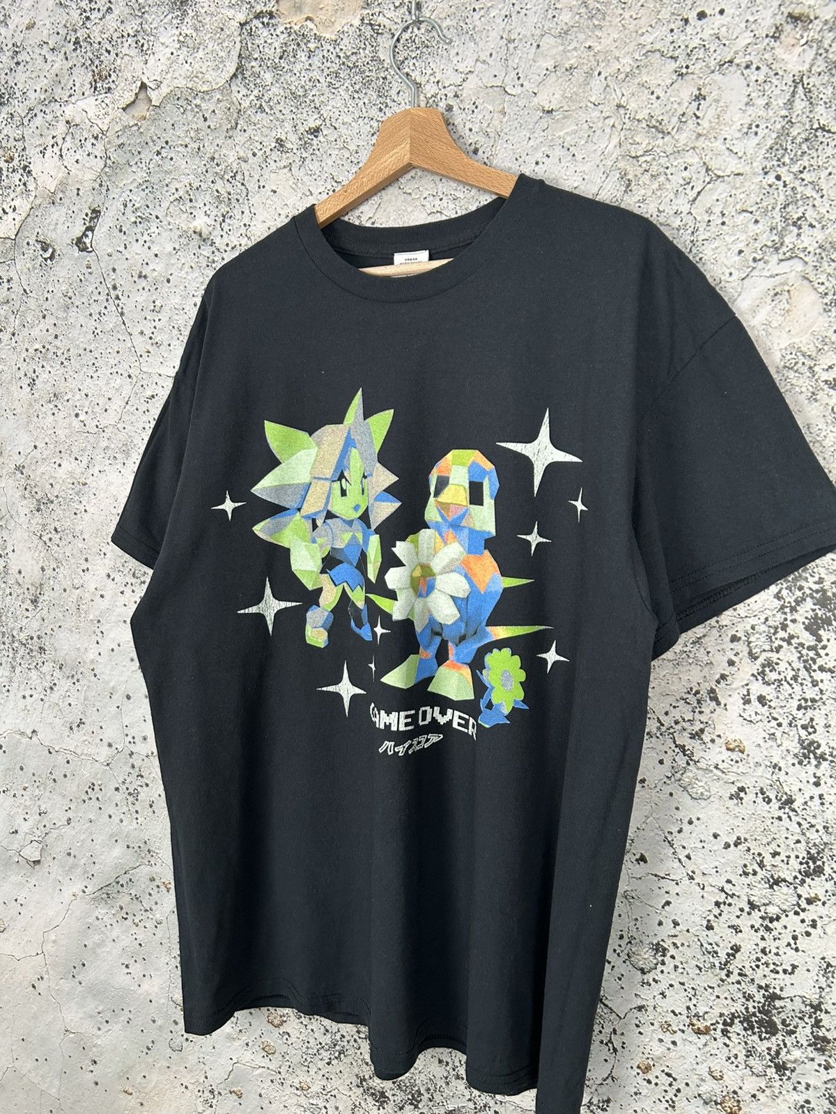 Urban Outfitters Urban Outfitters Game Over Graphic Tee Streetwear Vintage Size US M / EU 48-50 / 2 - 2 Thumbnail