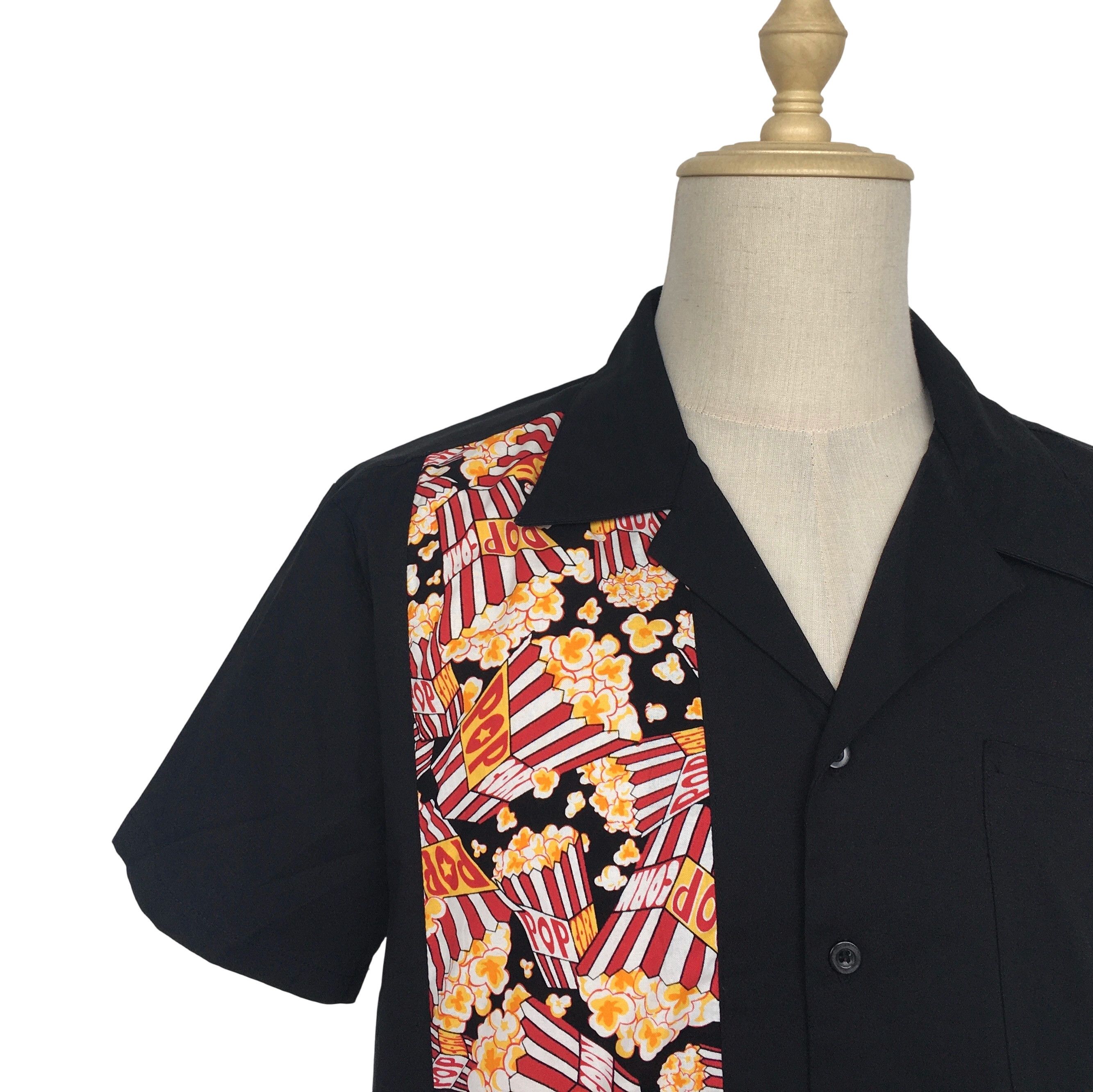 Other Men's Casual Shirts Popcorn Pattern Retro Style Size US L / EU 52-54 / 3 - 5 Thumbnail