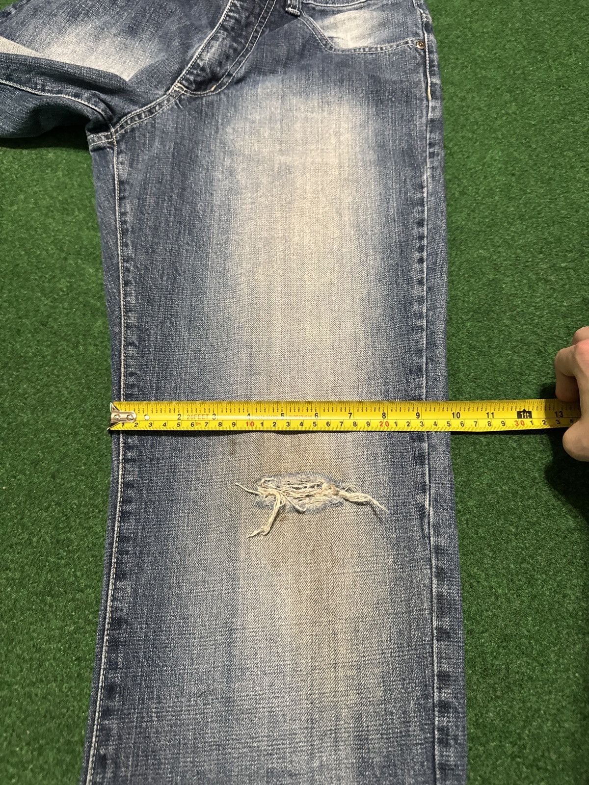 Avirex Avirex Baggy Jeans 30x30 Vintage Y2K Distressed Grunge Size US 30 / EU 46 - 8 Thumbnail