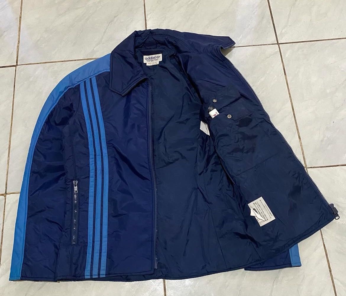 Adidas Vintage 90s Adidas Threefoil Logo Embroidery Jacket y2k Size US L / EU 52-54 / 3 - 2 Thumbnail