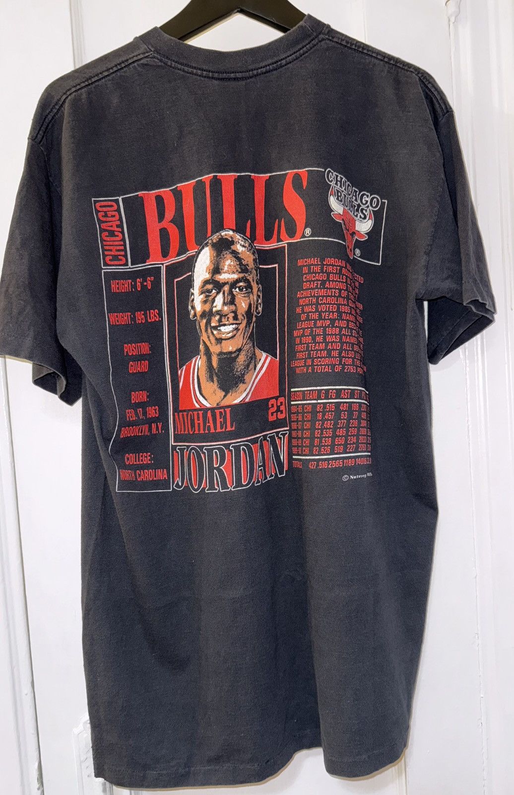 Nutmeg Vintage Michael Jordan Nutmeg Mills Shirt Size US XL / EU 56 / 4 - 6 Thumbnail