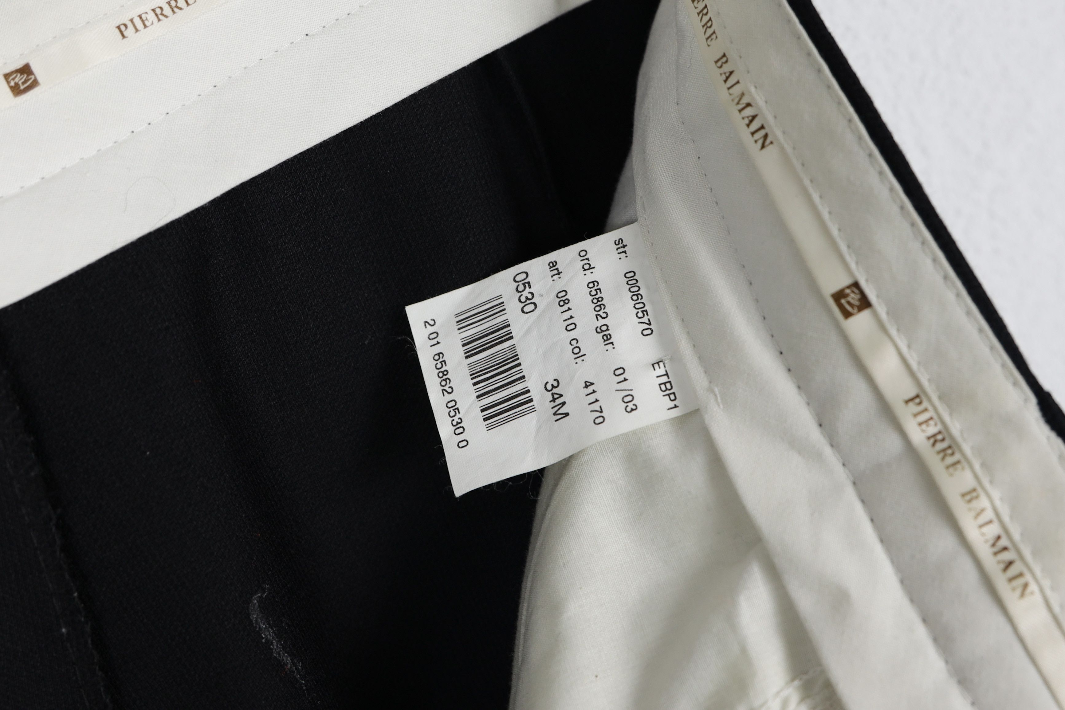Pierre Balmain Vintage Pierre Balmain Bermuda Wool Trousers Pants Size US 34 / EU 50 - 6 Thumbnail