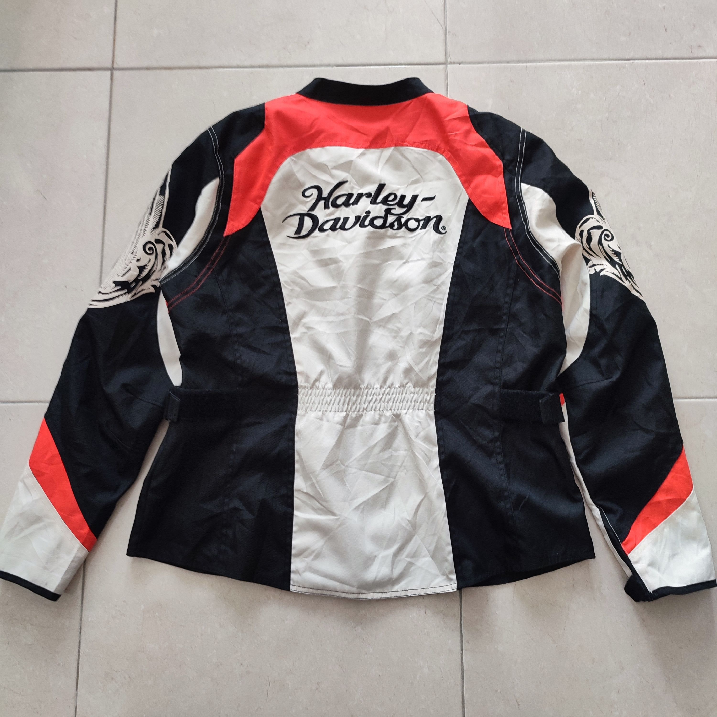 Harley Davidson × NASCAR 🔥STEALS🔥Very Rare Harley Davidson Wing Rider Jacket Size US L / EU 52-54 / 3 - 4 Thumbnail