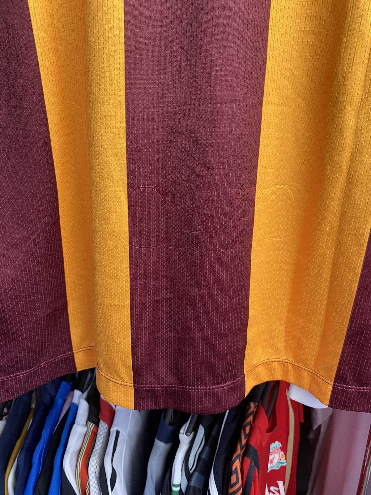 Macron 2022/23 MACRON BRADFORD CITY HOME SOCCER FOOTBALL JERSEY Size US XL / EU 56 / 4 - 11 Thumbnail