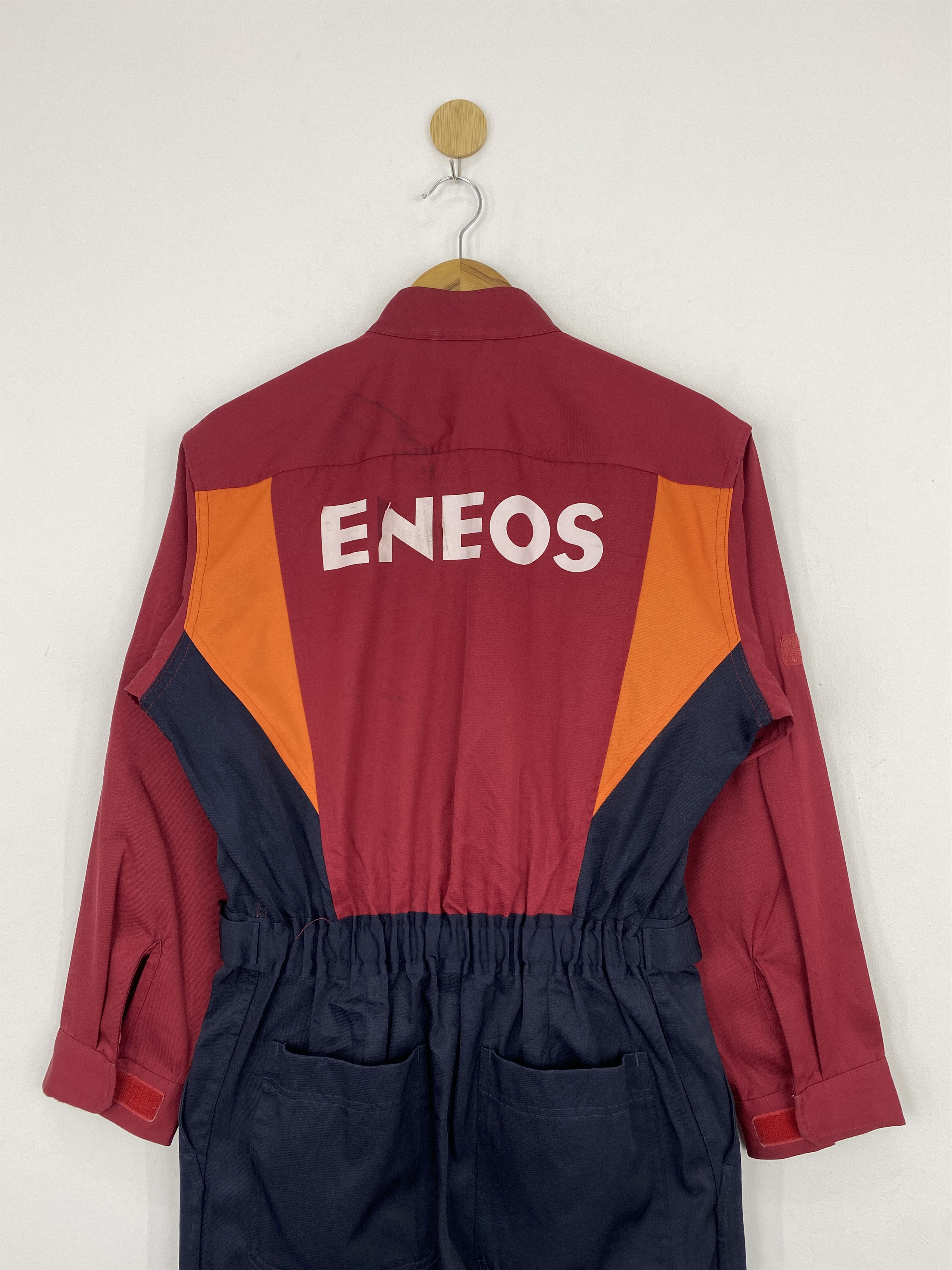 Japanese Brand Vintage Eneos Initial D Movie Mechanic Coverall J1846 Size US M / EU 48-50 / 2 - 4 Thumbnail