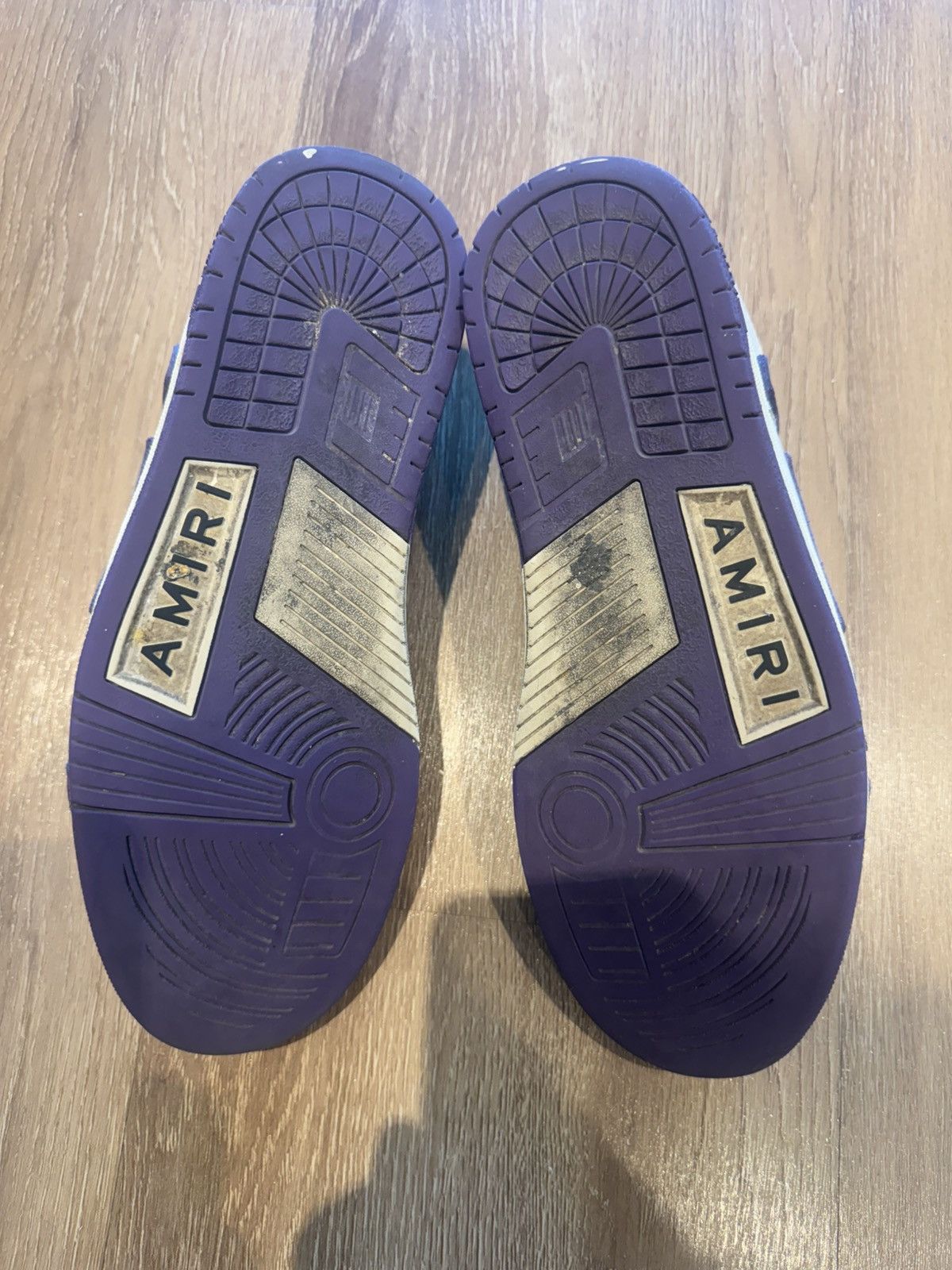 Amiri Amiri Skeleton Purple Sneakers Size US 10 / EU 43 - 7 Thumbnail