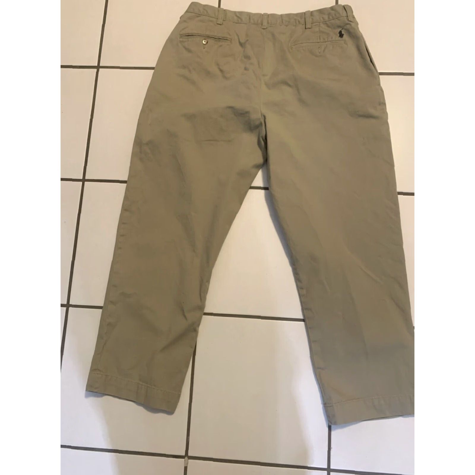 Polo Ralph Lauren VINTAGE Polo Ralph Lauren Mens Chino Pants Tapered Fit Casual Beige Size 34x27 Cotton Size US S / EU 44-46 / 1 - 2 Thumbnail