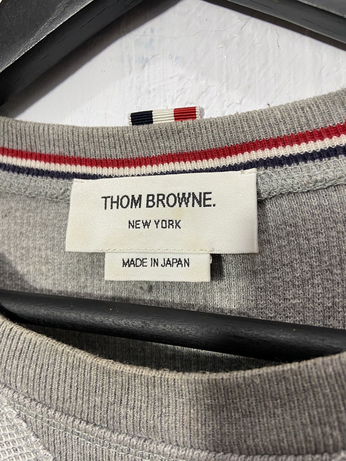 Thom Browne Thom Browne Felpe Grey Sweatshirt Size US M / EU 48-50 / 2 - 12 Thumbnail