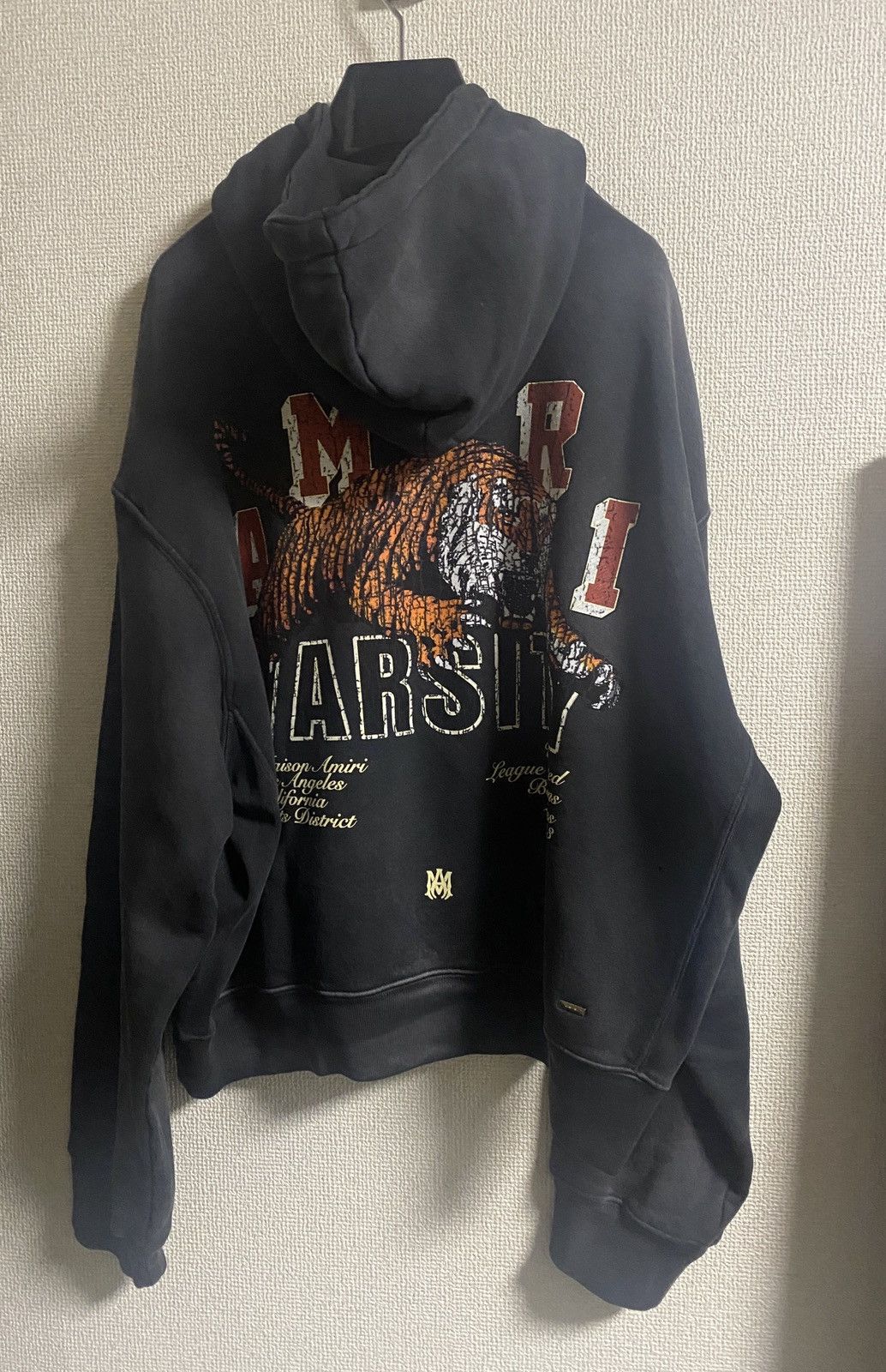 Amiri amiri tiger vintage hoodie size M | Grailed