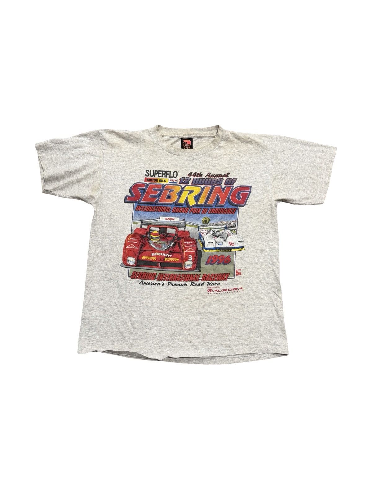 1996 Vintage Sebring Racing Tee F1 Single Stitch