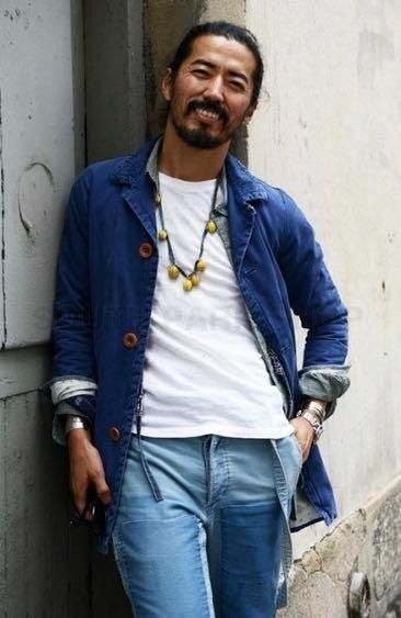 Visvim SS14 Mies Coat Indigo Blue Size US M / EU 48-50 / 2 - 7 Thumbnail