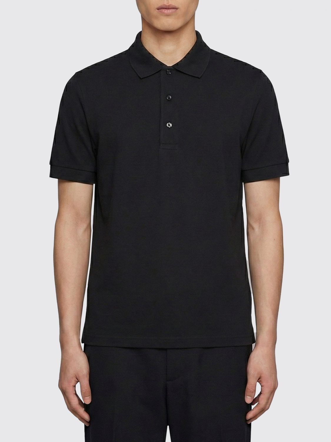 Tom Ford Tom Ford Polo Shirt Men Black Size US S / EU 44-46 / 1 - 1 Thumbnail