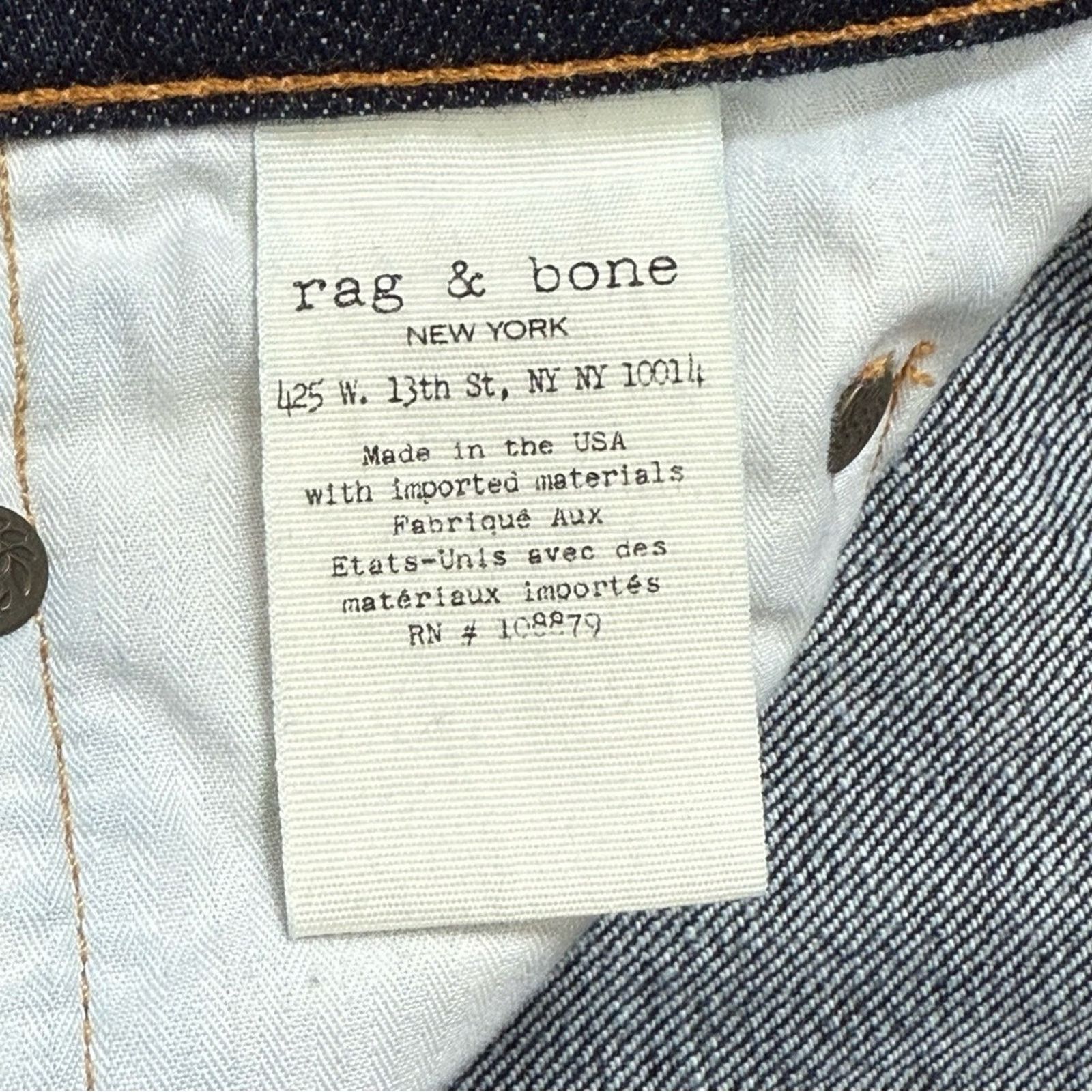 Rag & Bone Rag & Bone Standard Issue Skinny Fit Jeans 31 Size 31" - 9 Thumbnail