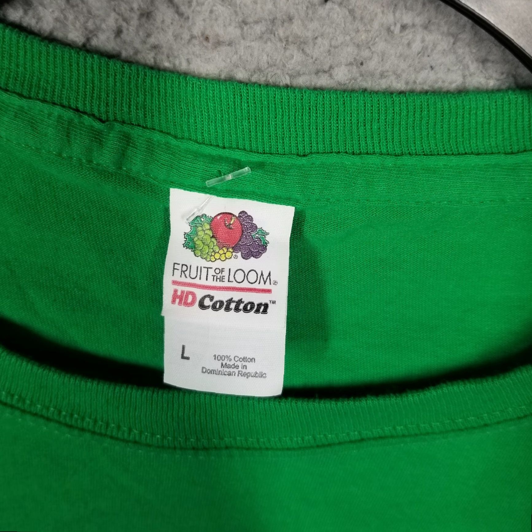 Fruit Of The Loom VINTAGE Heat Miser Christmas T-Shirt Men Large Green Cartoon Movie Holiday Graphic Tee Holiday Season Size US L / EU 52-54 / 3 - 3 Thumbnail