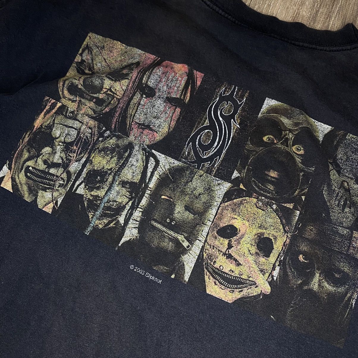 Slipknot Vintage Faded Slipknot 2000 T-Shirt Size US XL / EU 56 / 4 - 6 Thumbnail
