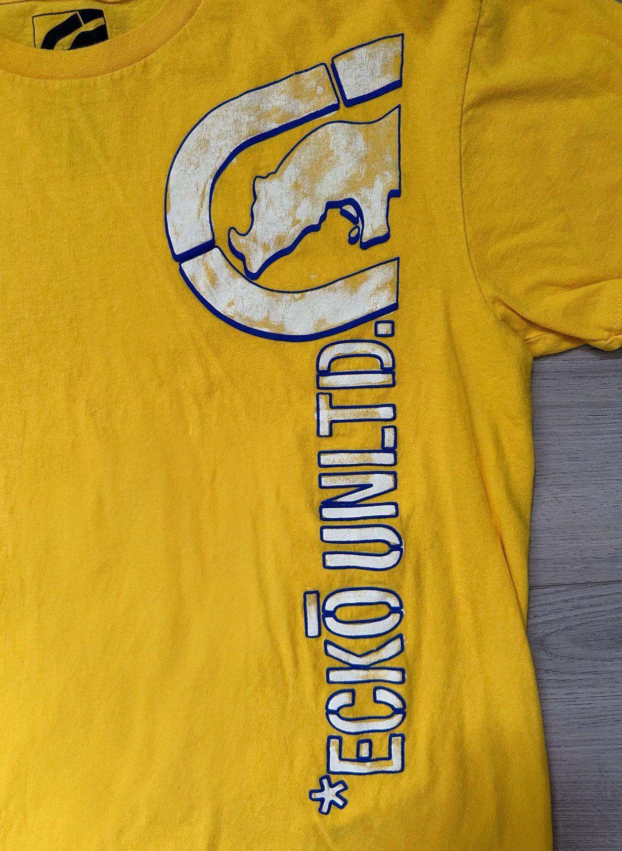 Ecko Unltd. Y2K Ecko Untld. Yellow Rhino Graphic Tee 🦏 Size US L / EU 52-54 / 3 - 3 Thumbnail