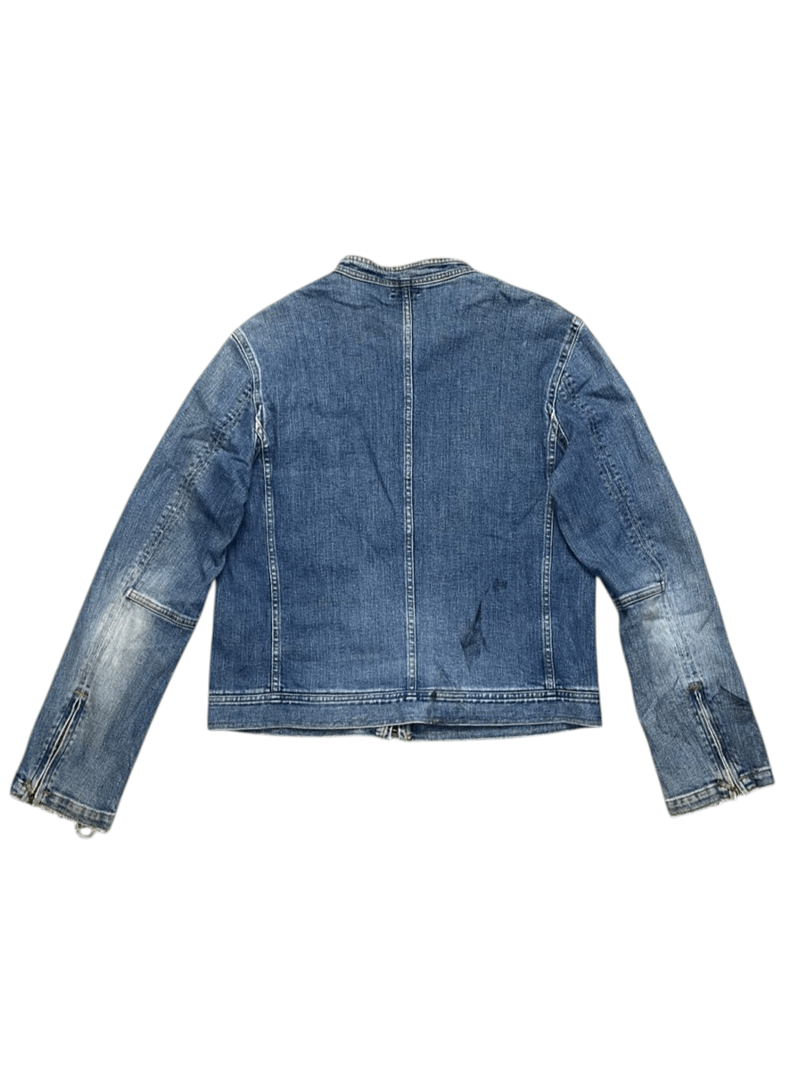 Eternal Vintage Eternal Biker Denim Jacket Size US M / EU 48-50 / 2 - 2 Thumbnail