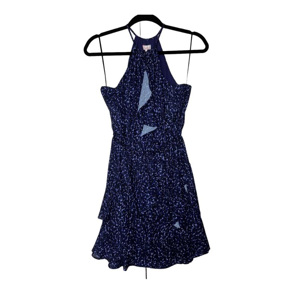 Packer Shoes Parker l Cobalt Blouson Ruffle Dress XS Size XS / US 0-2 / IT 36-38 - 3 Thumbnail