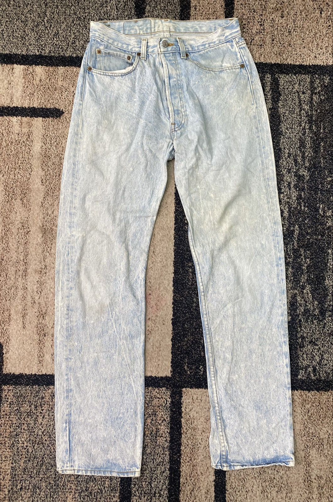 Levi's × Levi's Vintage Clothing Vintage Levi’s 501 Light Blue Washed Denim Made in USA Size US 31 - 1 Thumbnail
