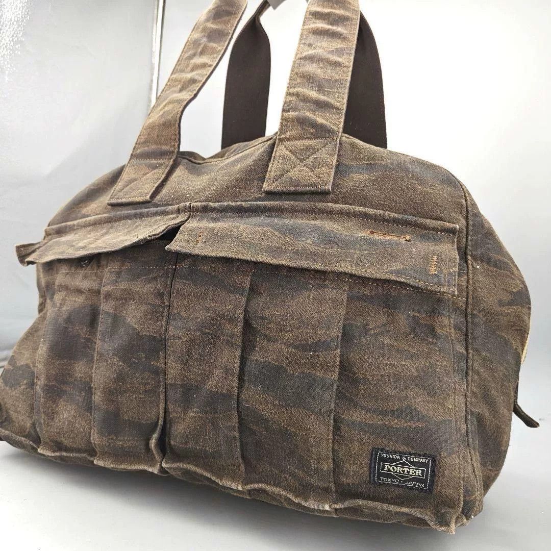 Porter Porter Camouflage Canvas Travel Bag Size ONE SIZE - 1 Thumbnail