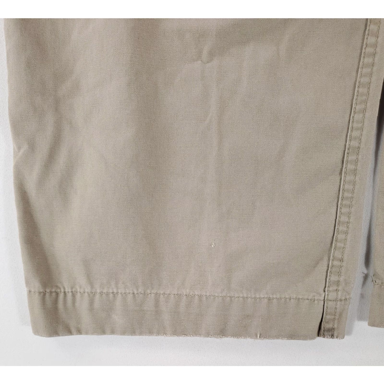 Levi's VINTAGE Levi's Baggy Khaki Pants Military Style Tan Mens 36x32 36x31 Actual Beige Inseam 31 Regular 36 Y2K Size US 36 / EU 52 - 7 Thumbnail