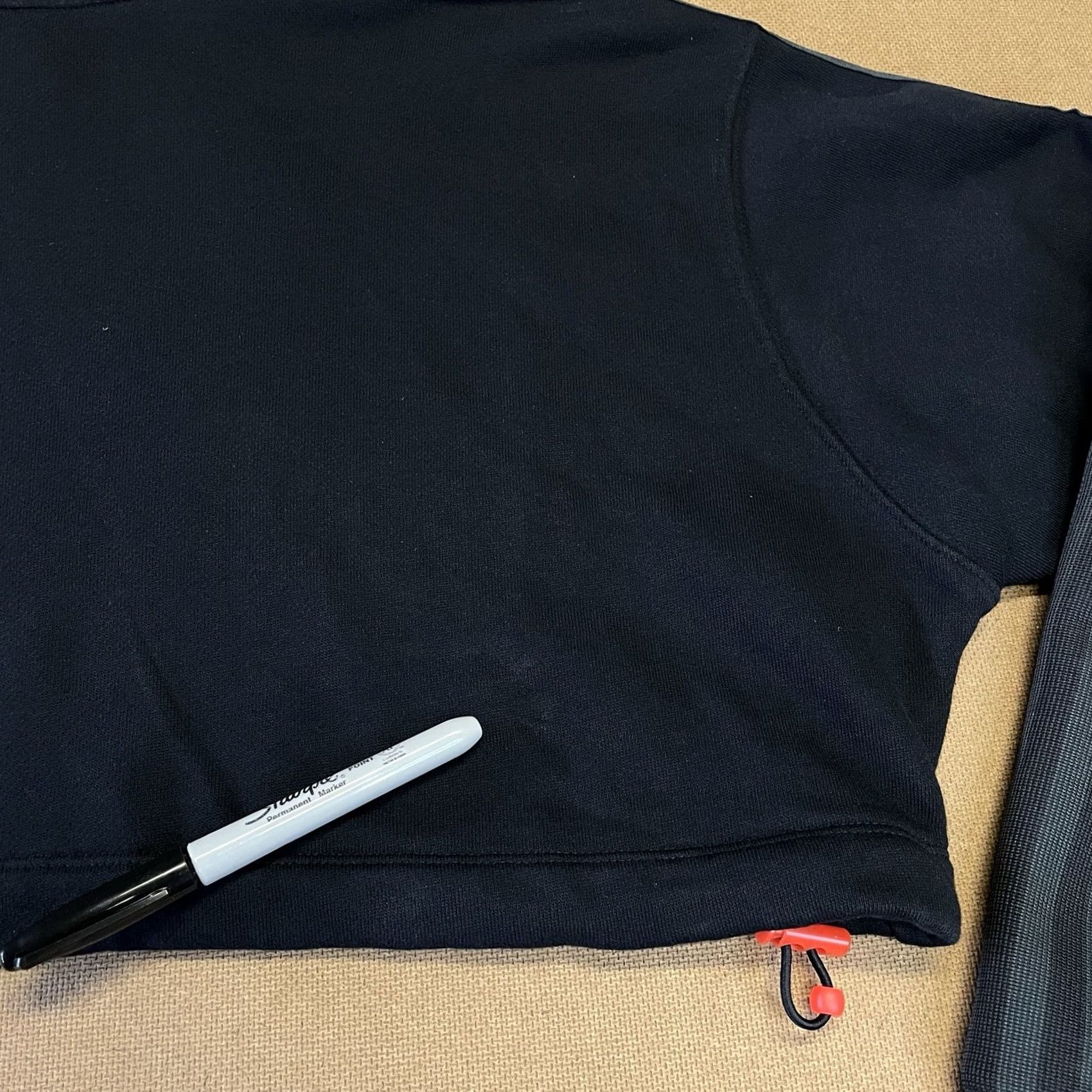Adidas Adidas Fiorucci Cropped Hoodie Womens XS Black Sweatshirt Ladies Size XS / US 0-2 / IT 36-38 - 2 Thumbnail