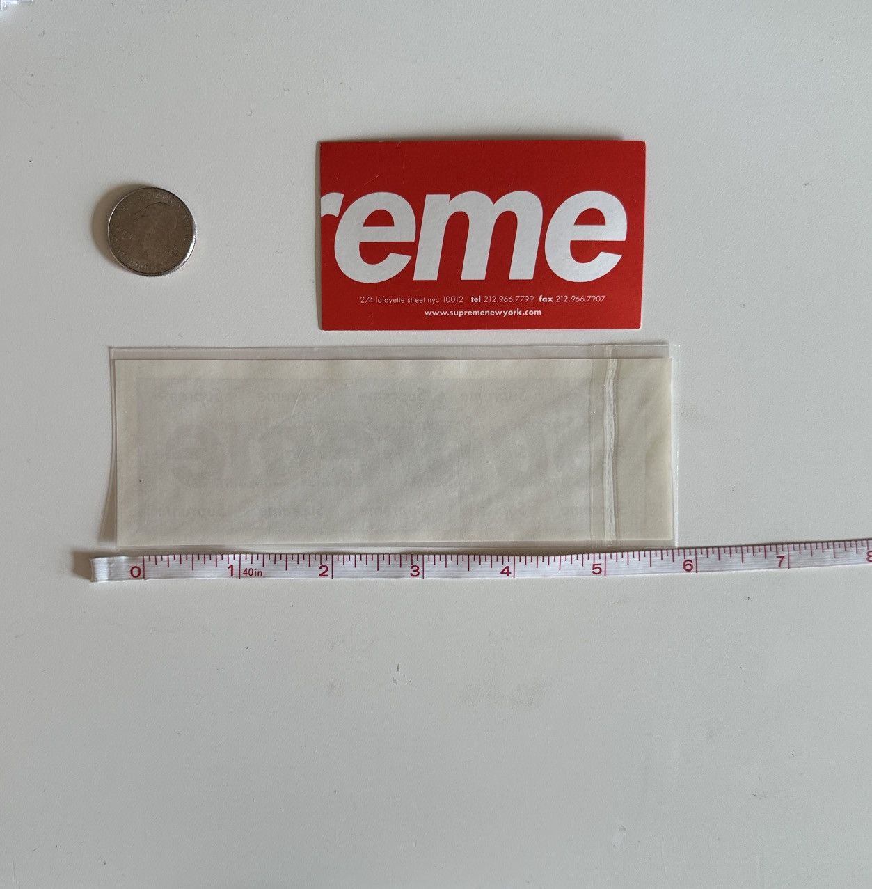 Supreme Supreme Holographic Foil Box Logo Sticker Size ONE SIZE - 2 Thumbnail