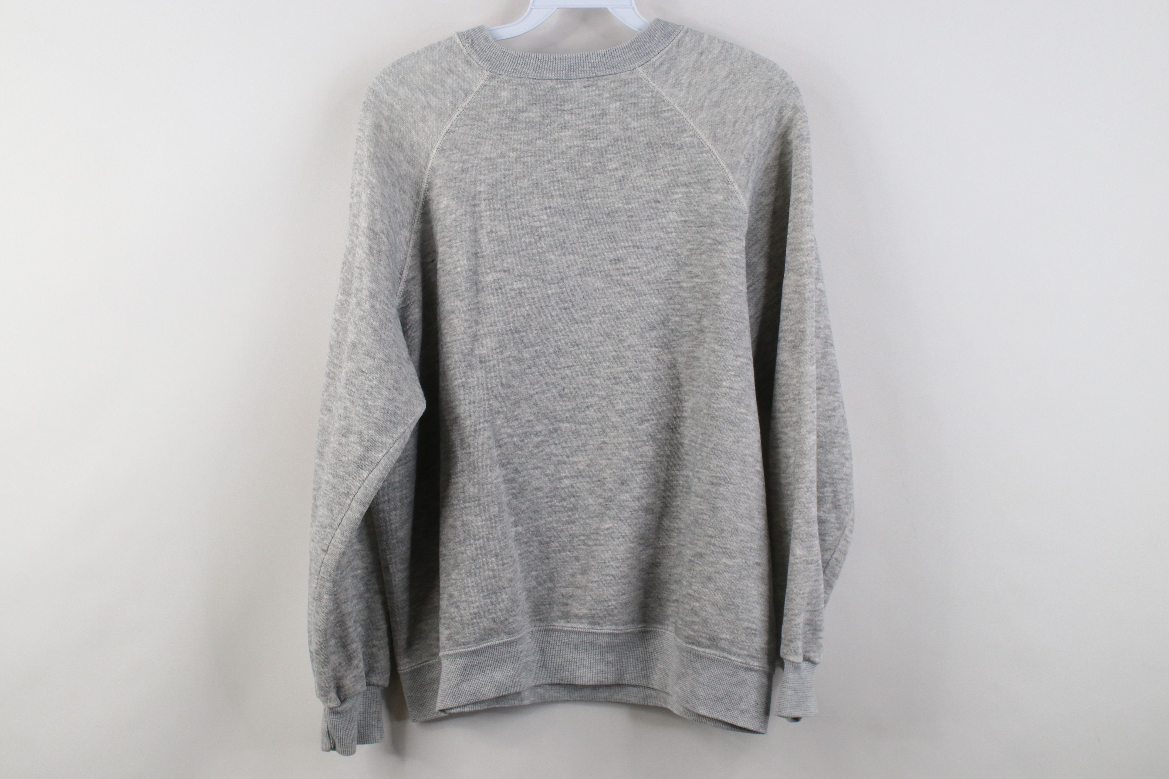 Vintage Vintage 70s 80s Tennis Crewneck Sweatshirt Heather Gray Size M / US 6-8 / IT 42-44 - 11 Thumbnail