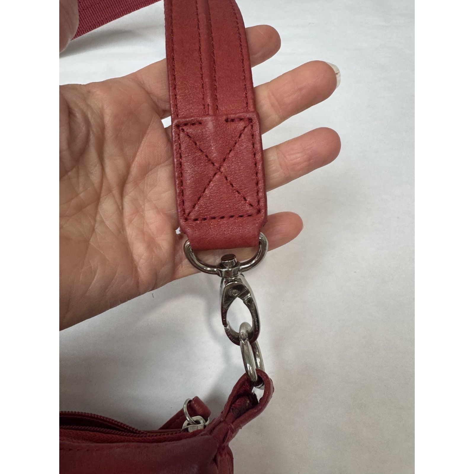 Other Gun Toten'n Mamas Red Cowhide Leather Shoulder Bag Size ONE SIZE - 12 Thumbnail