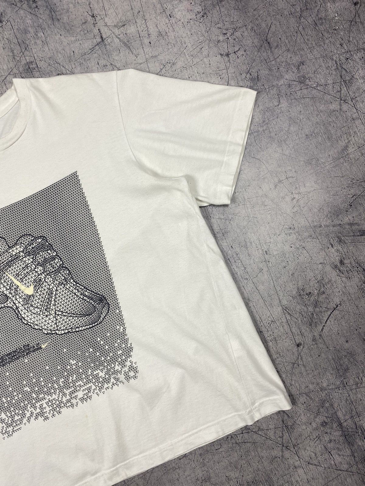 Nike Vintage 00s Nike Shox Big Logo Drill Tee Size US XL / EU 56 / 4 - 3 Thumbnail