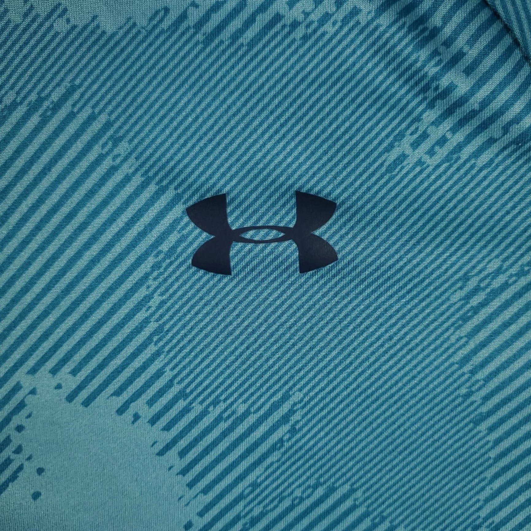 Under Armour Under Armour T Shirt Mens Small Blue Camouflage HeatGear Active Work Out Gym Size US S / EU 44-46 / 1 - 2 Thumbnail