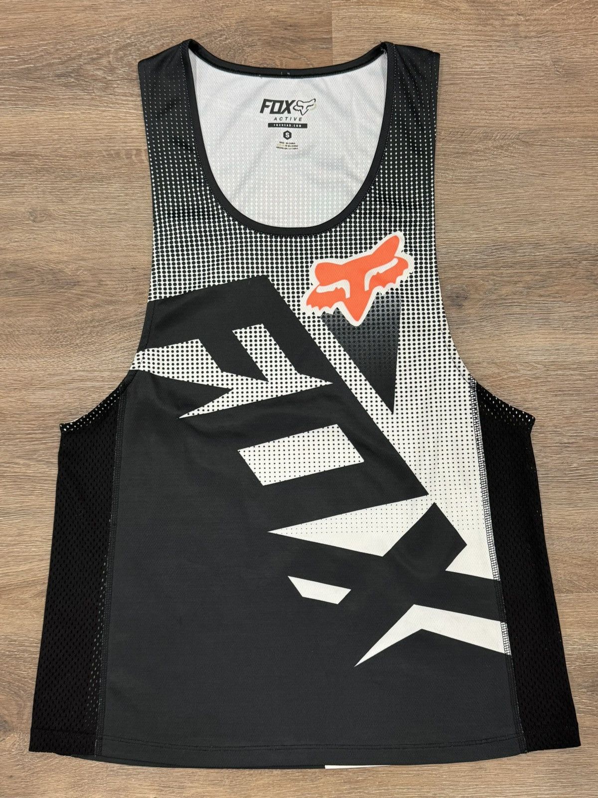 Fox Racing × Vintage Fix Racing Sleeveless Jersey Size US S / EU 44-46 / 1 - 3 Thumbnail