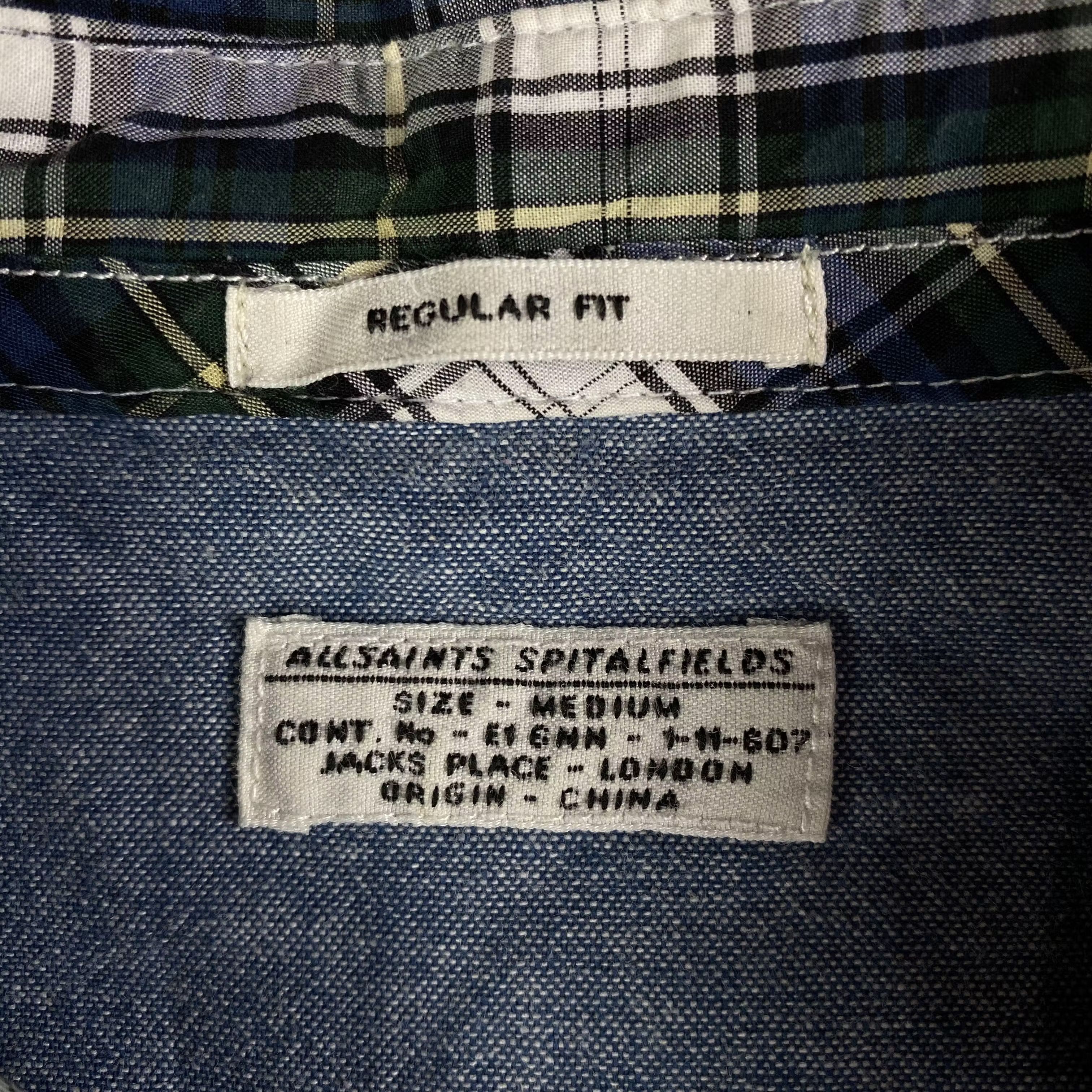 Allsaints Mens Shirt Long Sleeve Allsaints Size S Size US S / EU 44-46 / 1 - 4 Thumbnail