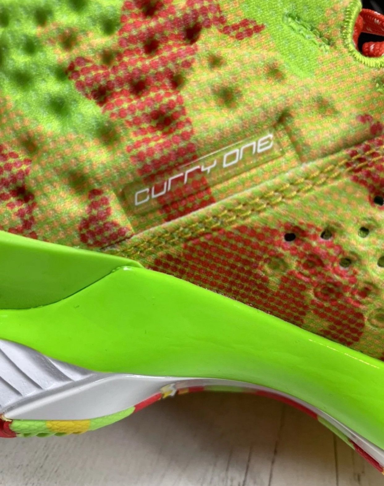Nike × Under Armour × Vintage Authentic Under Armour Curry 1 Retro Sour Patch Men Size 10 Size US 10 / EU 43 - 11 Thumbnail