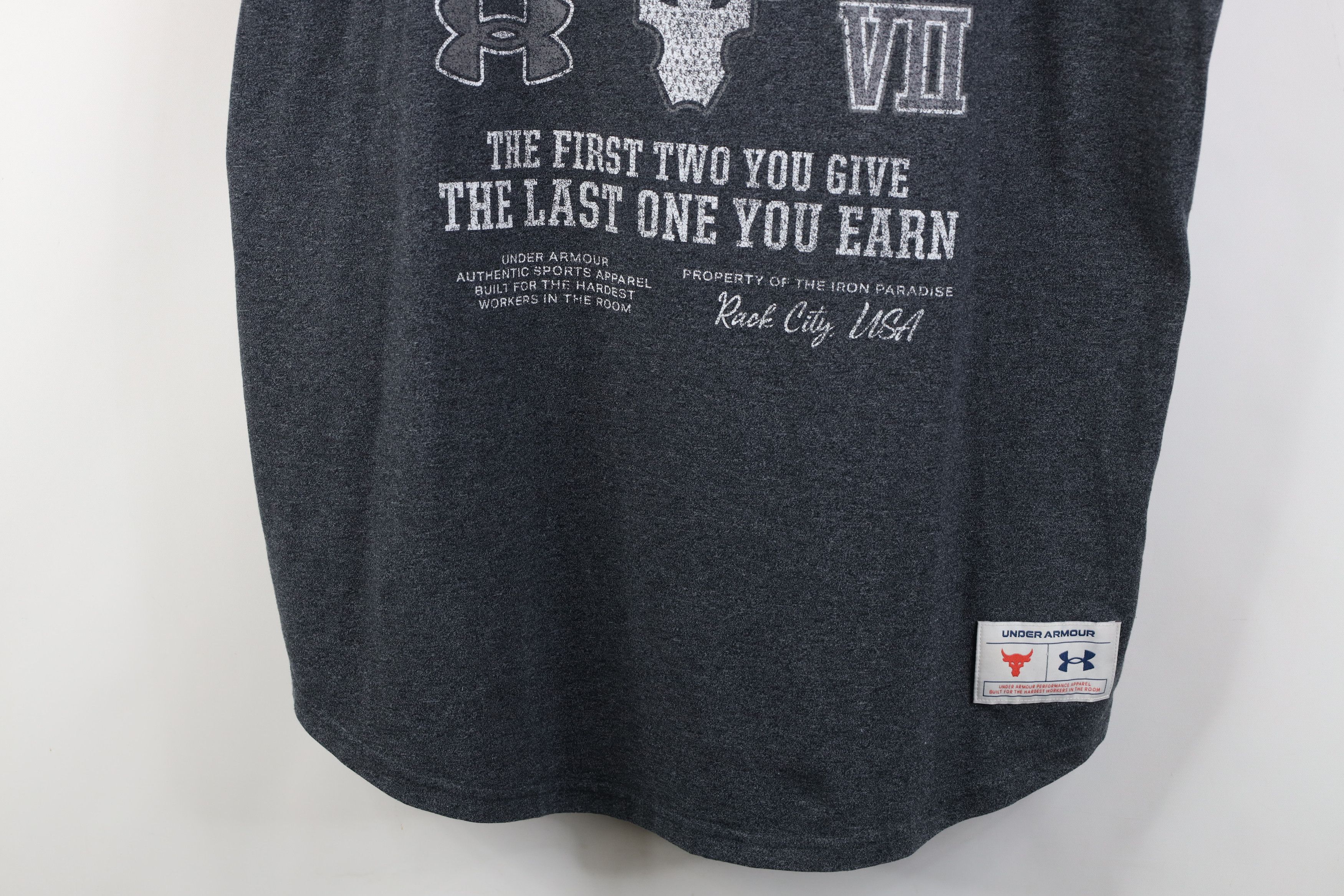 Under Armour Under Armour x Project Rock Blood Sweat Respect Gym T-Shirt Size US L / EU 52-54 / 3 - 3 Thumbnail