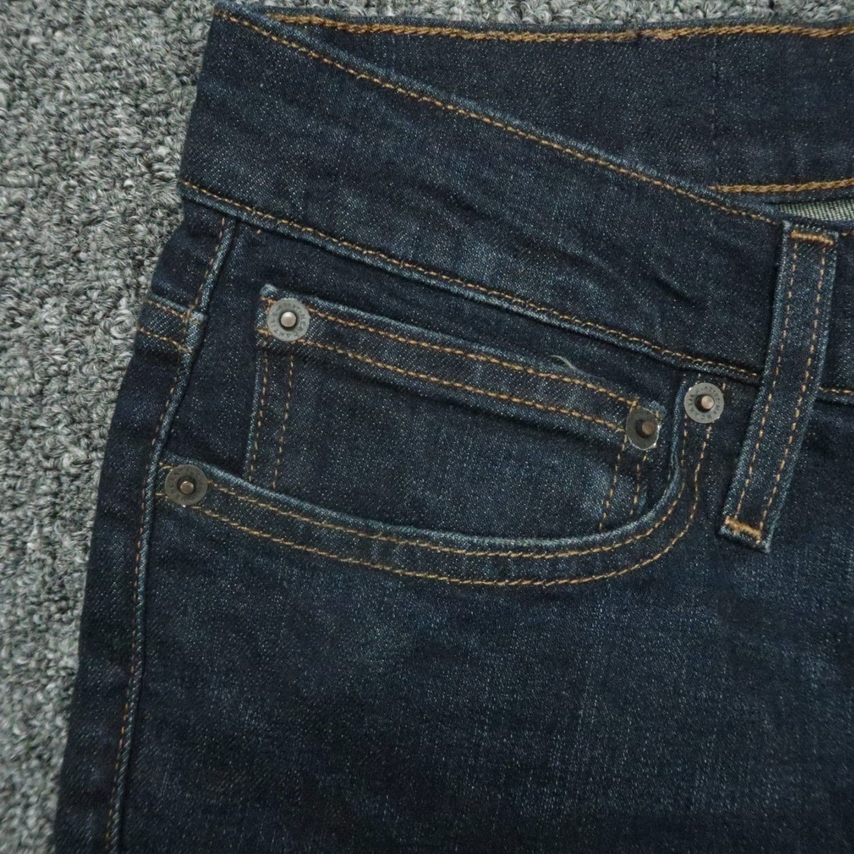 J.Crew J Crew Pants Men 28x32 Blue Mercantile Flex Slim Fit Dark Wash NWT Size US 28 / EU 44 - 3 Thumbnail
