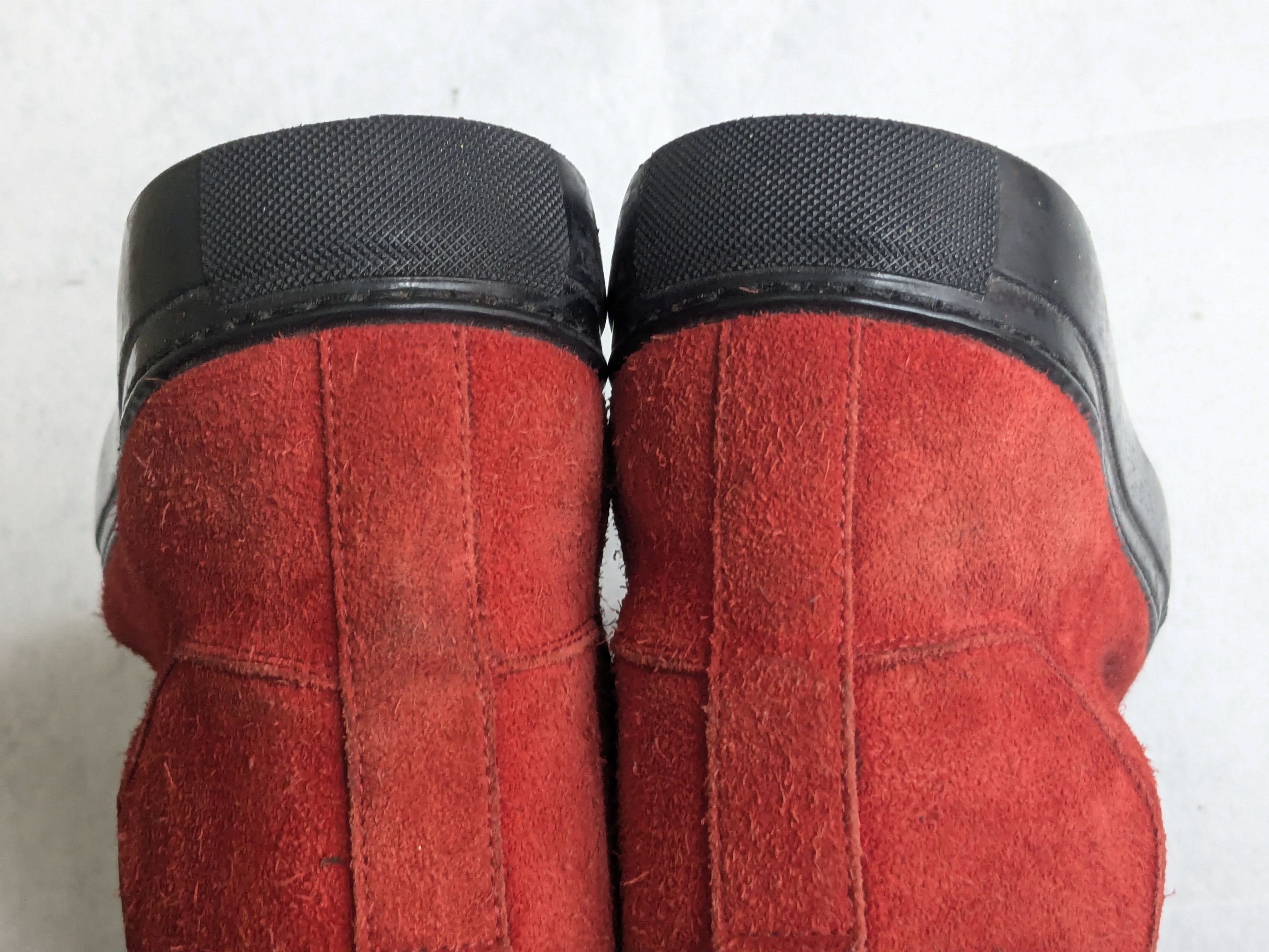 Balenciaga Balenciaga Arena Red Suede 10 High Tops Black Size US 10 / EU 43 - 10 Thumbnail