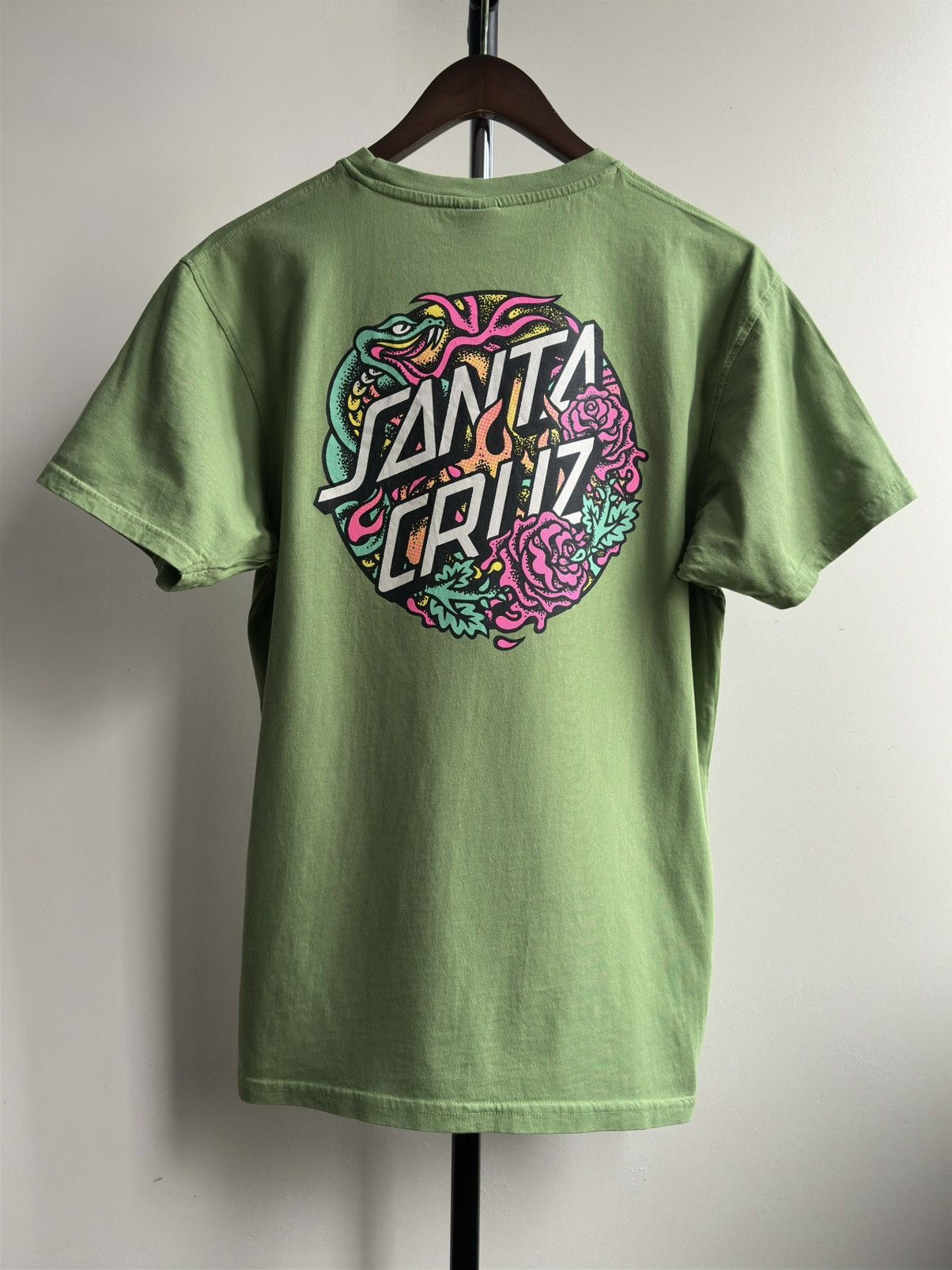 Santa Cruz Skateboards × Vintage VINTAGE SANTA CRUZ BIG LOGO TEE Size US M / EU 48-50 / 2 - 1 Thumbnail
