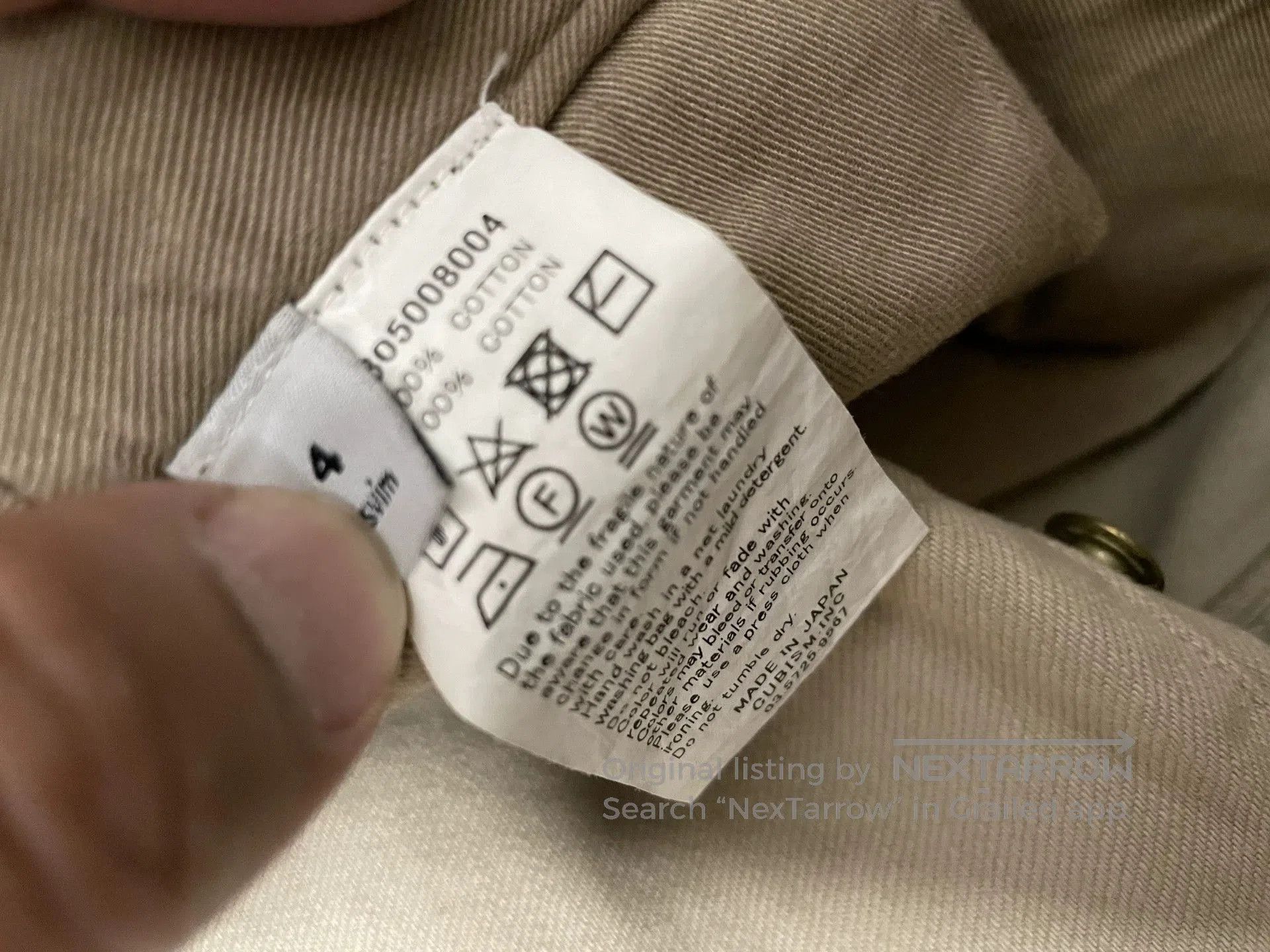 Visvim visvim chino shorts in khaki color. Size US 30 / EU 46 - 4 Thumbnail