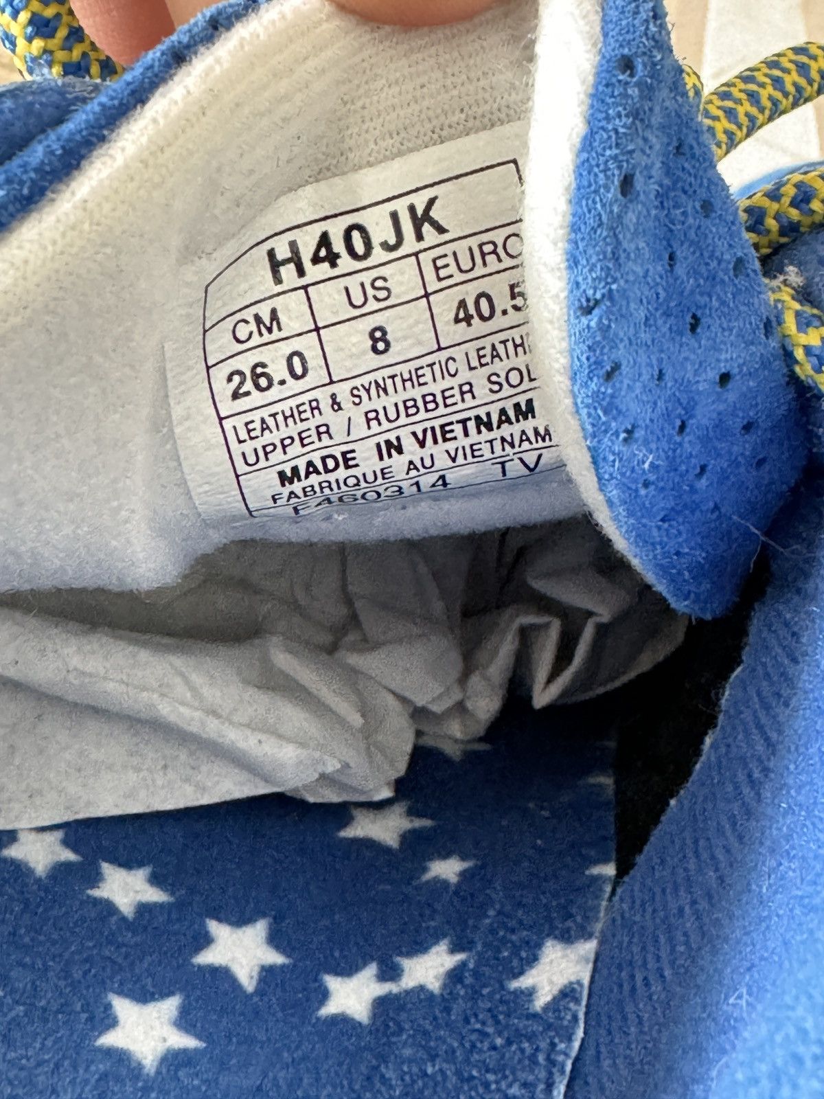 Asics × Ronnie Fieg ASICS x Ronnie Fieg GT-2 KFE Brazil Blue Gold H40JK Size US 8 / EU 41 - 10 Thumbnail