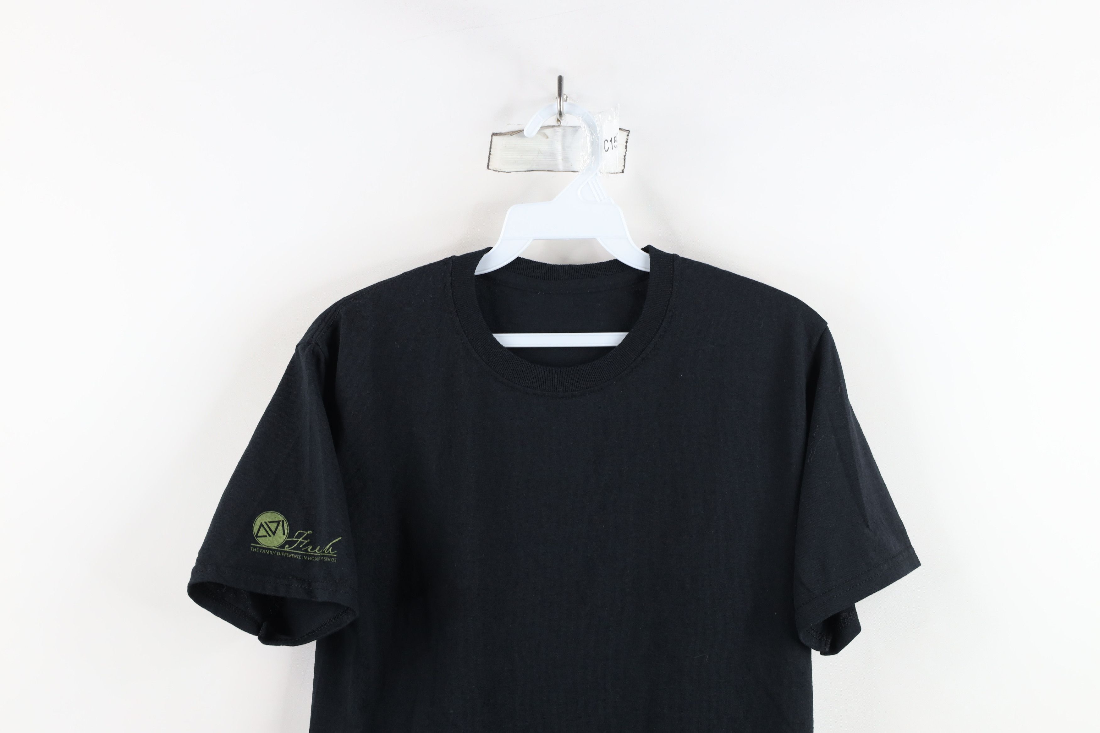 Vintage Vintage 90s Streetwear Short Sleeve T-Shirt Black Cotton Size US S / EU 44-46 / 1 - 2 Thumbnail