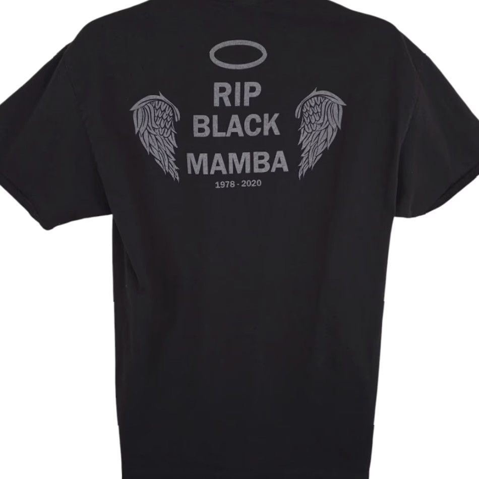 Fruit Of The Loom Kobe Bryant Memorial T Shirt Mens Size Large 1978-2020 Tribute RIP Black Mamba Size US L / EU 52-54 / 3 - 5 Thumbnail
