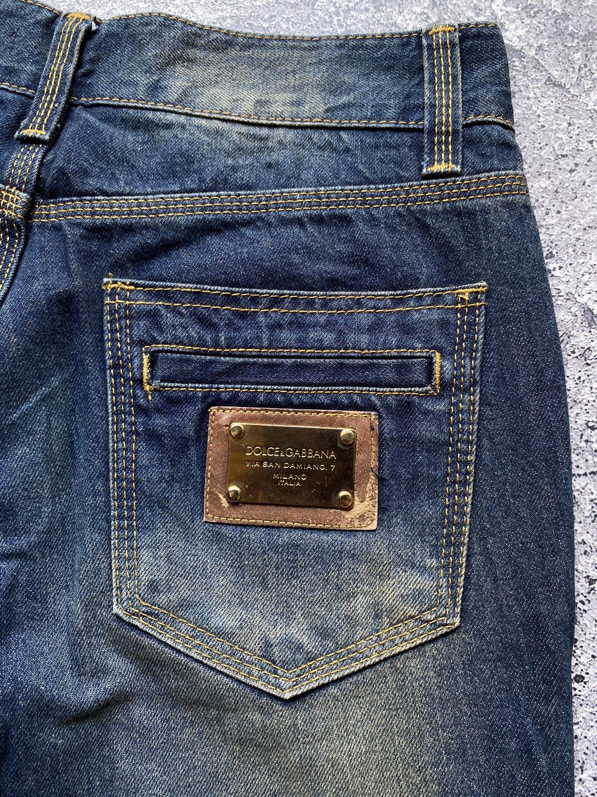 Dolce & Gabbana DOLCE & GABBANA Denim Jeans Size US 30 / EU 46 - 6 Thumbnail